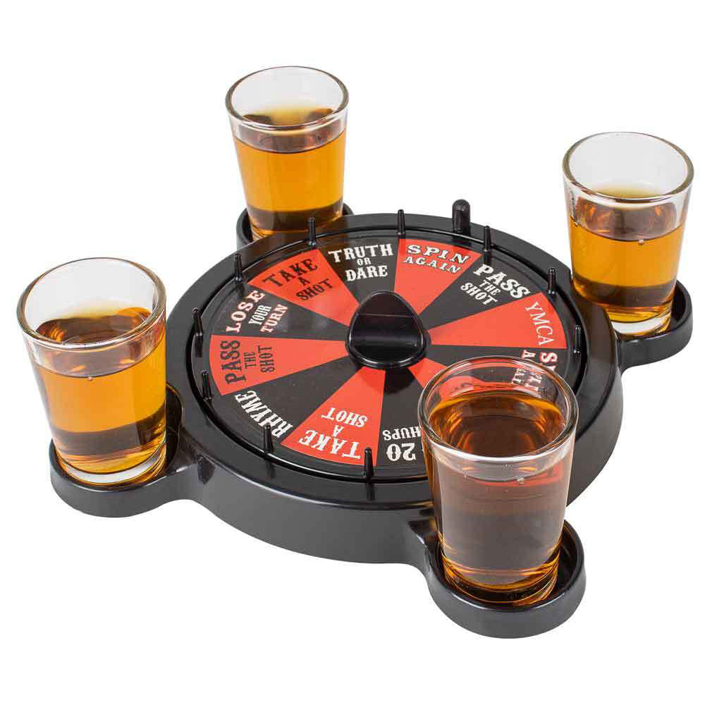 LMD Mini Roulette Adults Bucks/Hens Novelty Gift Party Drinking Playing Game 18y+