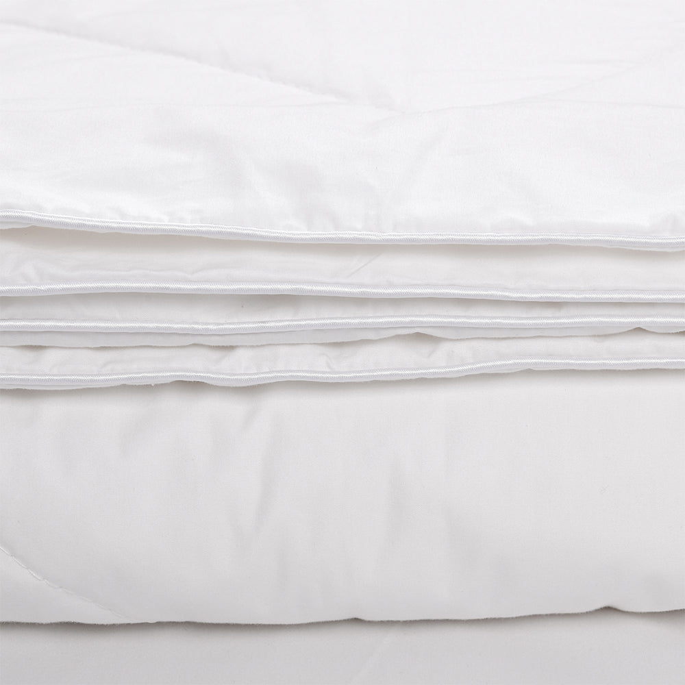 Bianca Natural Sleep Bamboo Quilt 250gsm Doona Breathable Bedding WHT Double Bed — image 10