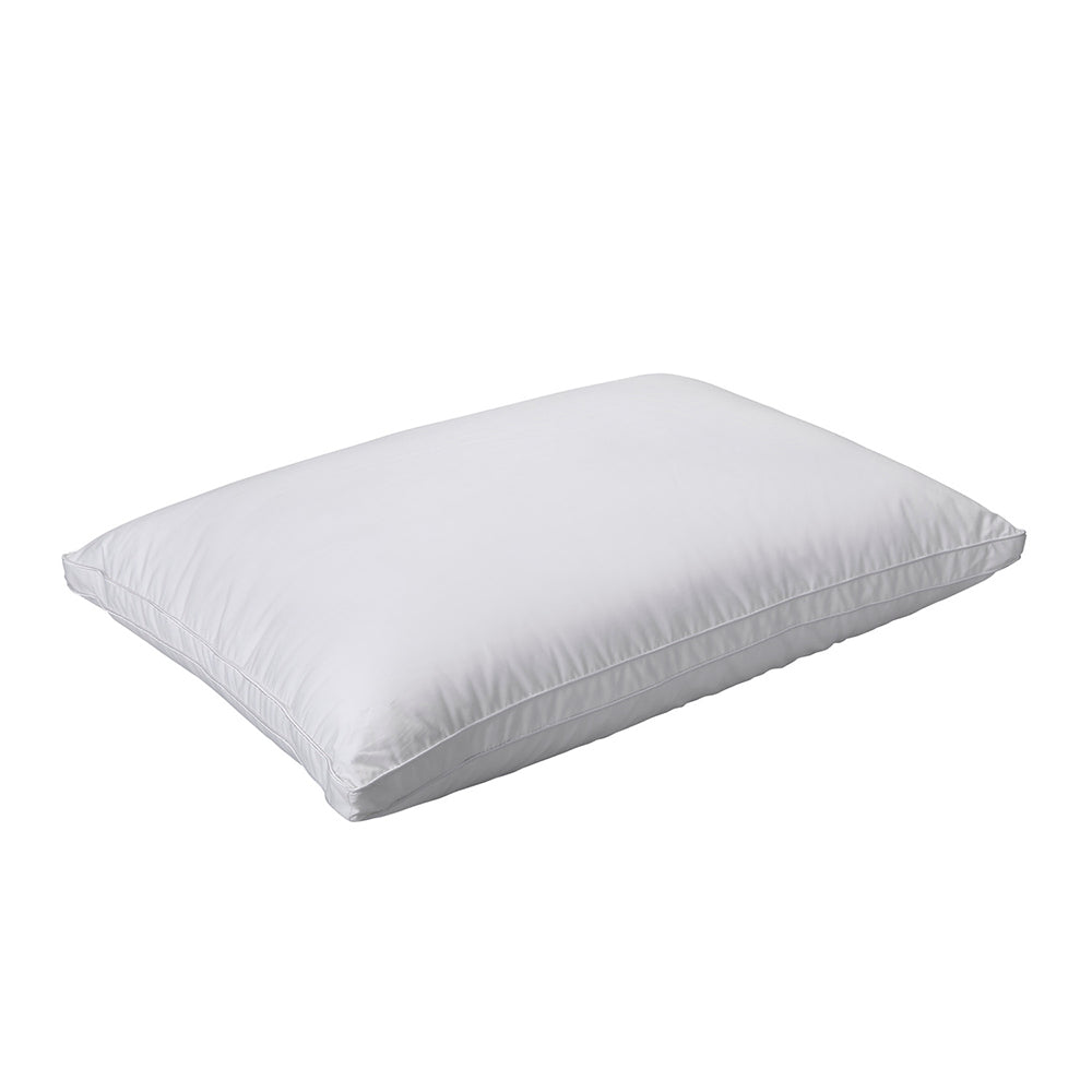 Bianca Relax Right 49x72cm Pure Microfibre Pillow Low Profile 850g Cushion White