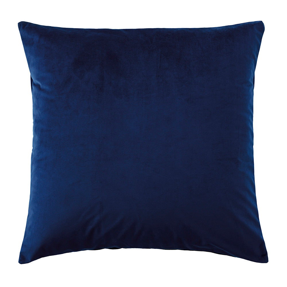 Bianca Vivid Coordinates European Pillowcase 65x65cm Square Pillow Cover — Indigo