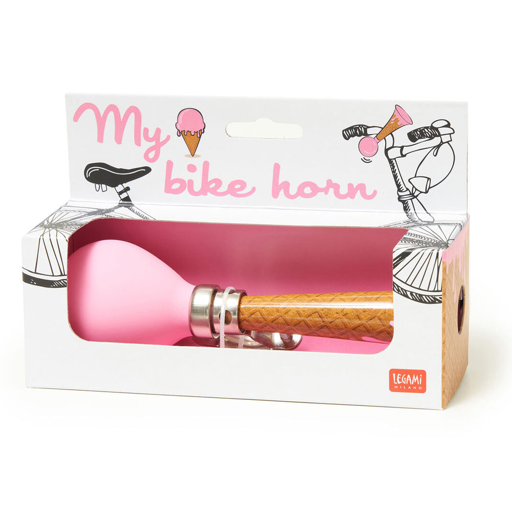 Legami Bike Loud Air Horn Bicycle Handlebar Safety Sound Squeeze Alarm Ice Cream — image 2