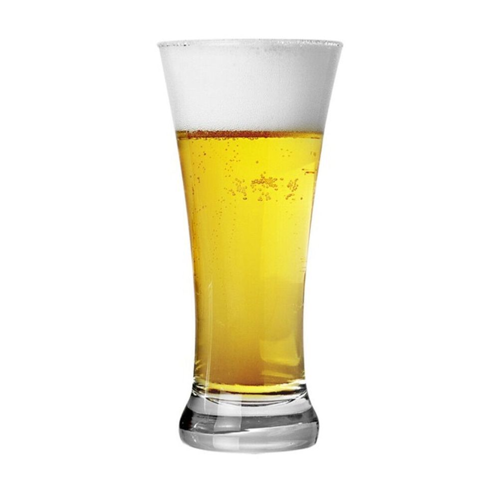 Artcraft 6pc Artcraft Tall Bira Beer Glass Water Drinking Drinkware 380ml Clear (2 Pack) — image 2