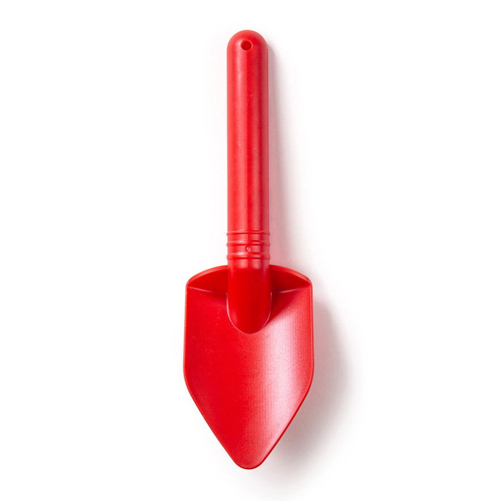 Bigjigs Toys 20cm Eco Spade Kids/Children Outdoor Sand Play Toy Cherry Red 18m+