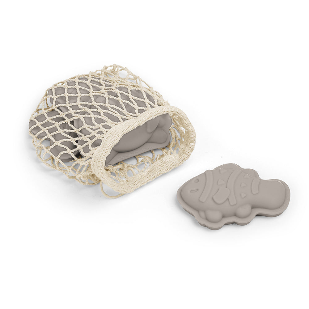 Bigjigs Toys Sand Mould Set Kids/Children Outdoor Beach Toy Stone Grey 18m+ (4 Pieces) — image 3
