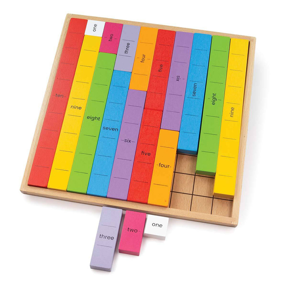 Bigjigs Toys Wooden 30cm Number Bonds w/ Tray Kids/Children Educational Toy 3+