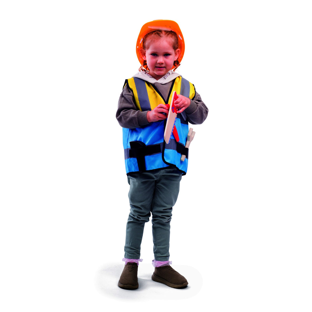 Bigjigs Toys Builder Vest/Tools Dress Up Kids/Children Pretend Play Toy 3-5y — image 2