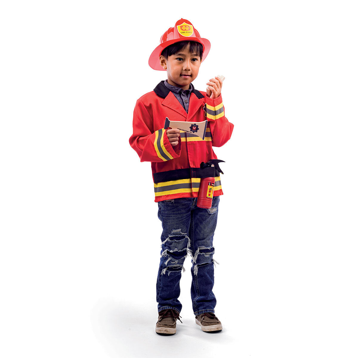 Bigjigs Toys Firefighter Jacket & Tools Dress Up Kids/Children Pretend Play 3-5y — image 2