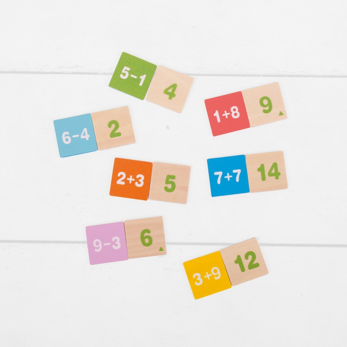 Bigjigs Toys 81pc Bigjigs Toys Add & Subtract/Times Table Box Kids Wooden Toy Combo 3y+ (2 Pack)