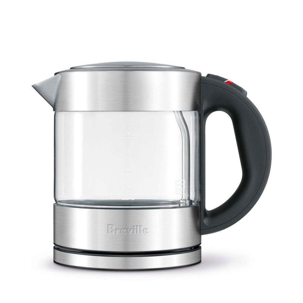 Breville 1L Compact Glass Electric Kettle Pure 2400W Rapid Boil/Auto Shut Off — image 2