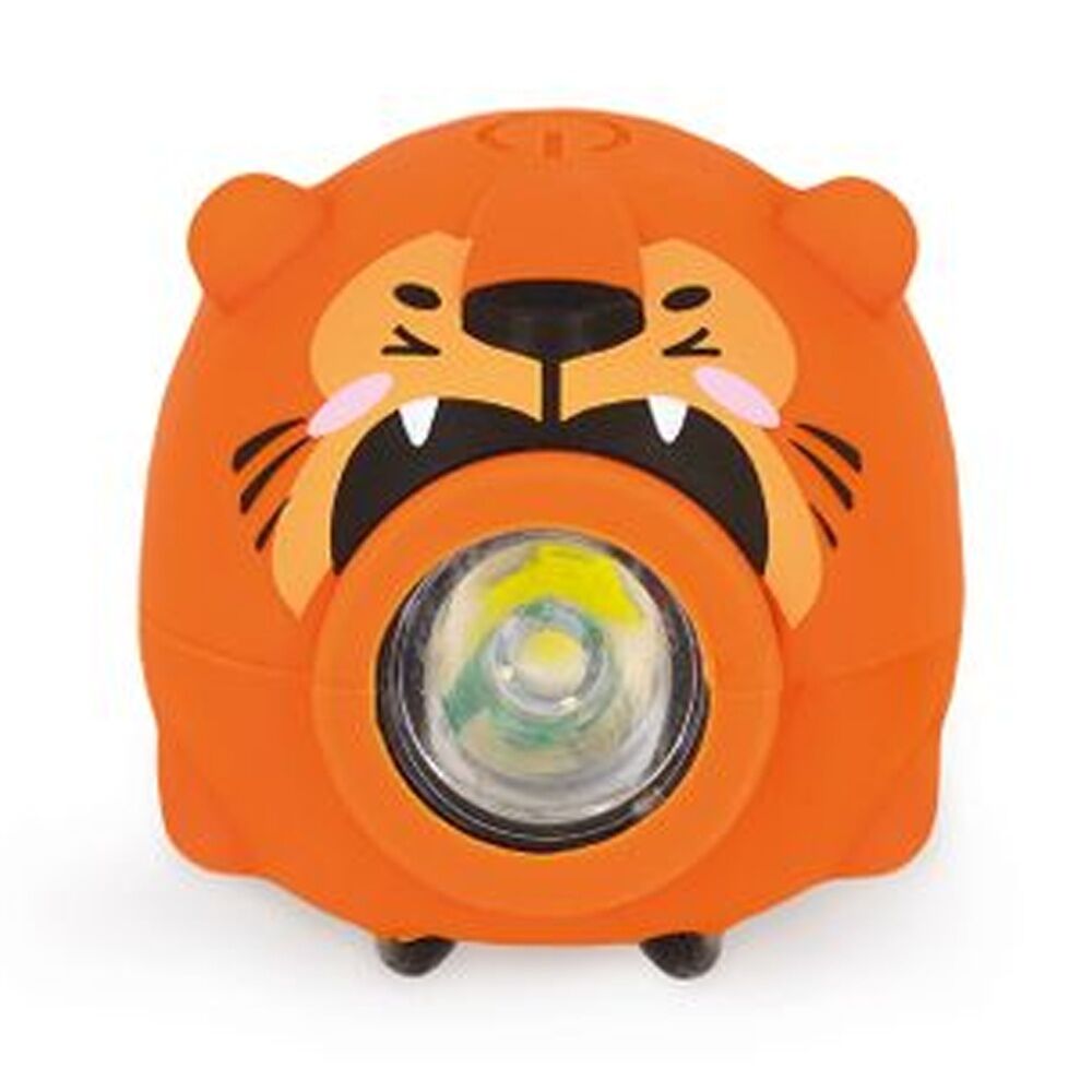 Legami Tiger Rechargeable Front Bike Light & Bell w/3 Modes 5 Sounds Cycling — image 4