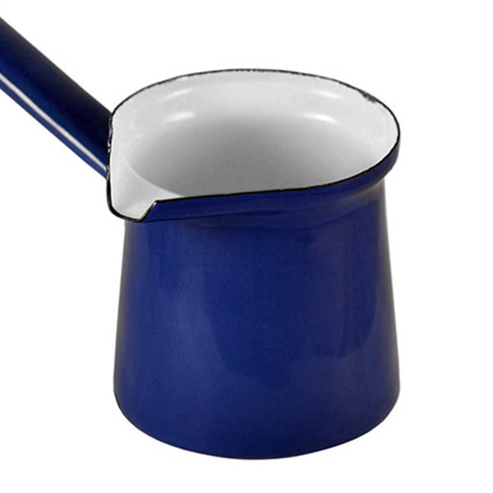 Urban Style Enamelware Urban Style 125ml Enamelware Turkish 3 Coffee Pot - Blue — image 2