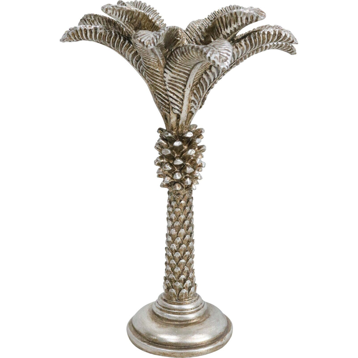 LVD Queen Palm Champagne Candle Holder Large Decorative Ornament Home Decor (2 Pack) — image 2
