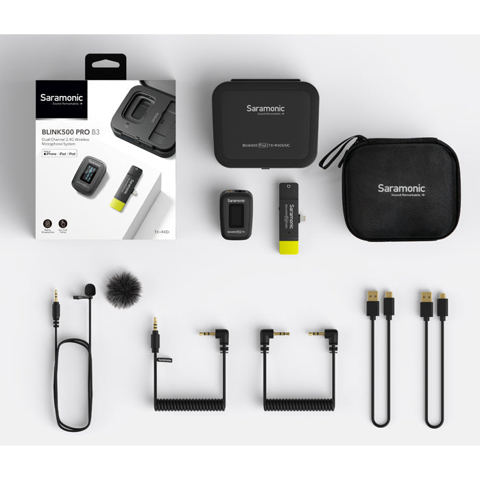 Saramonic Blink500 Pro B3 USB Lightning Wireless Microphone System Dual Channel — image 5