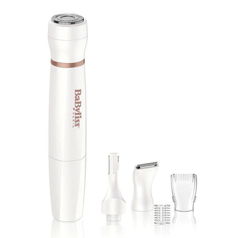 Babyliss Paris Electric Cordless Women's Facial Hair Trimmer/Remover (5 Pieces) — image 2