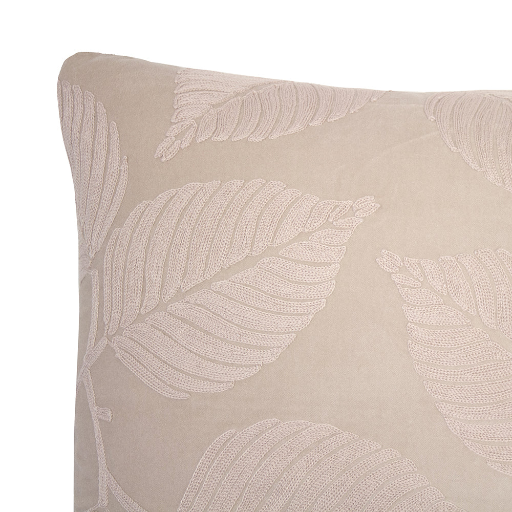 Bambury Cotton Woven Home Decor Decorative Elin Square Cushion Rosewater — image 2