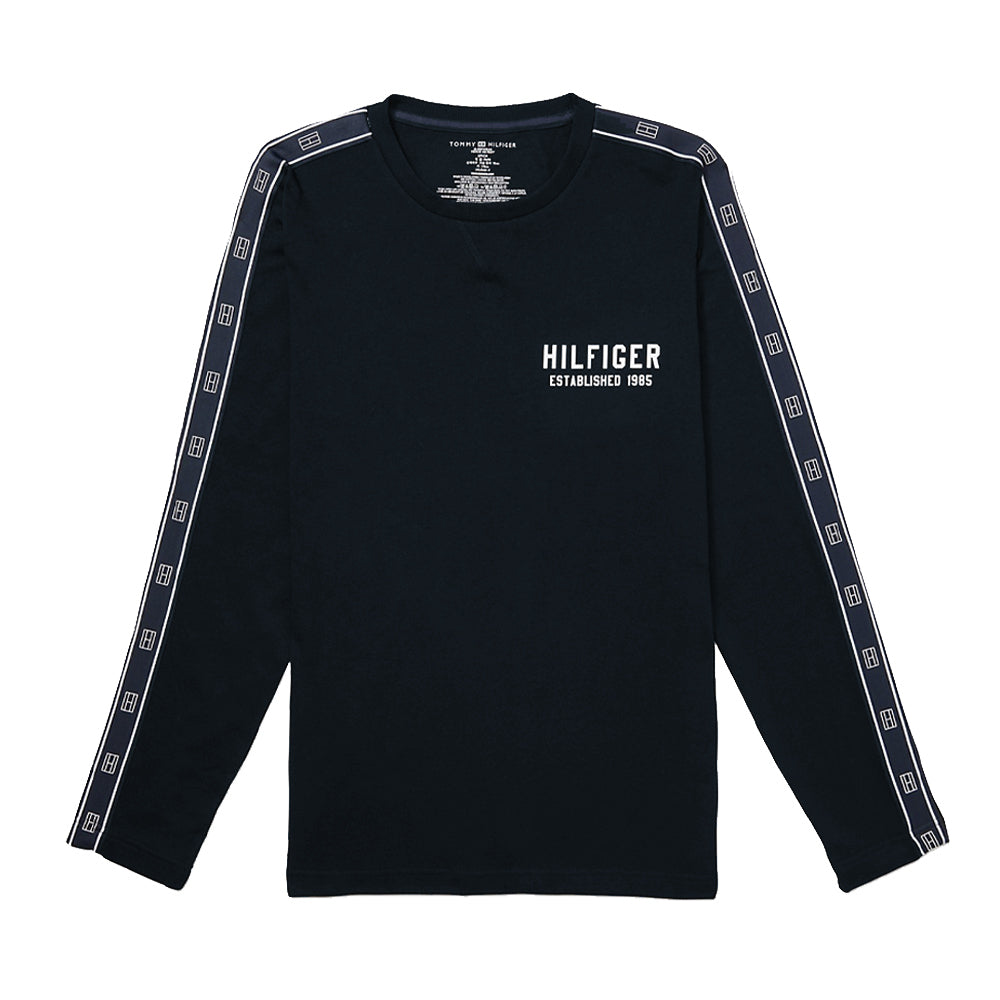 Tommy Hilfiger Size S Long Sleeve Pyjamas Men's Sleepwear French Terry Dark Navy