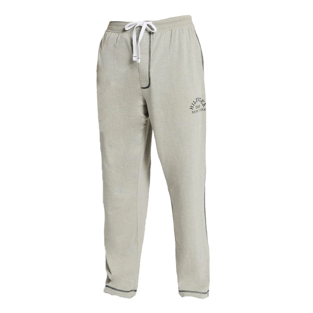 Tommy Hilfiger Size L Bottoms Sleepwear Men's Jogger Pants Jersey Grey Heather
