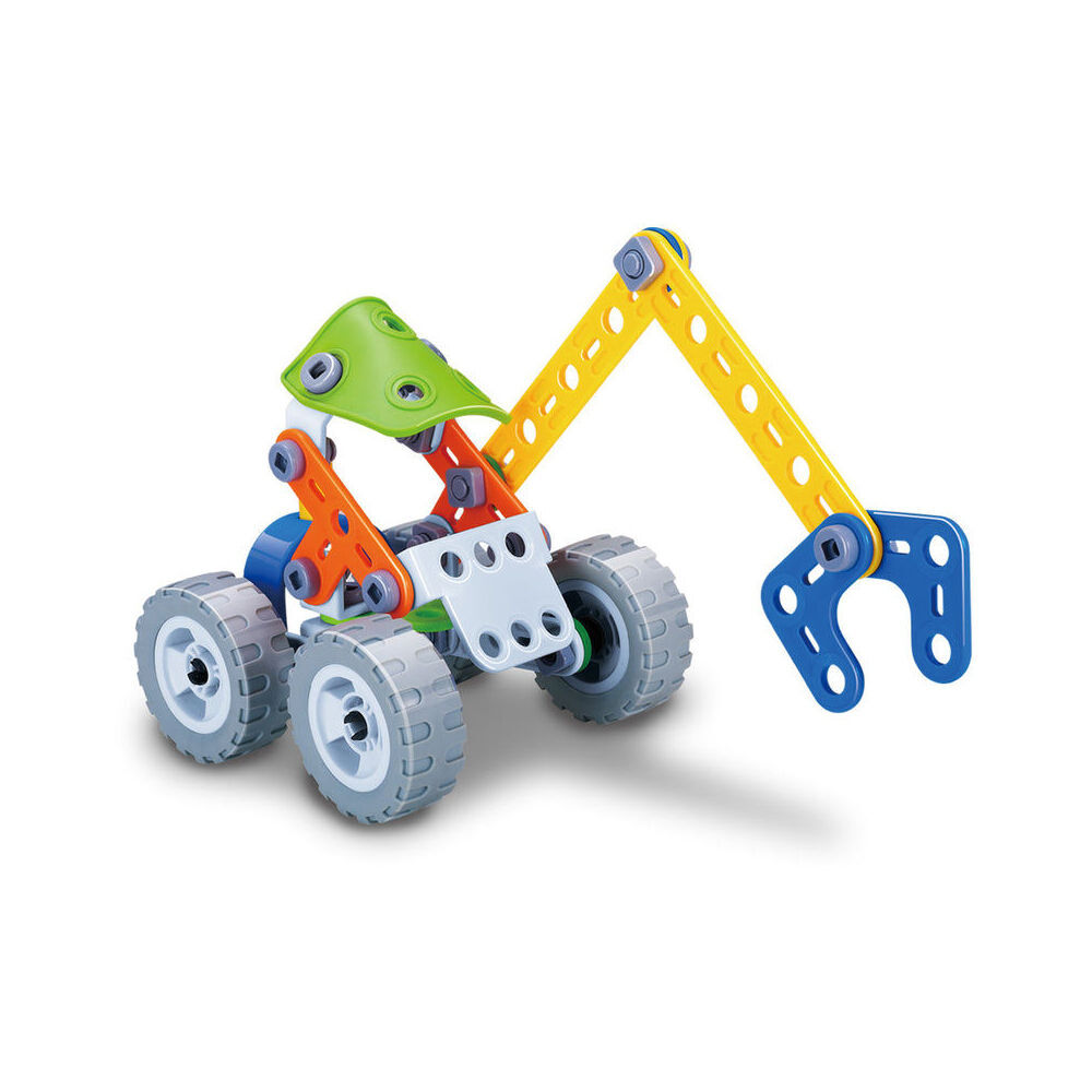 Construct IT 74pc Construct-It Flexibles Building Set Demolisher w/Tools Kids STEM Toy 5y+ (2 Pack) — image 4
