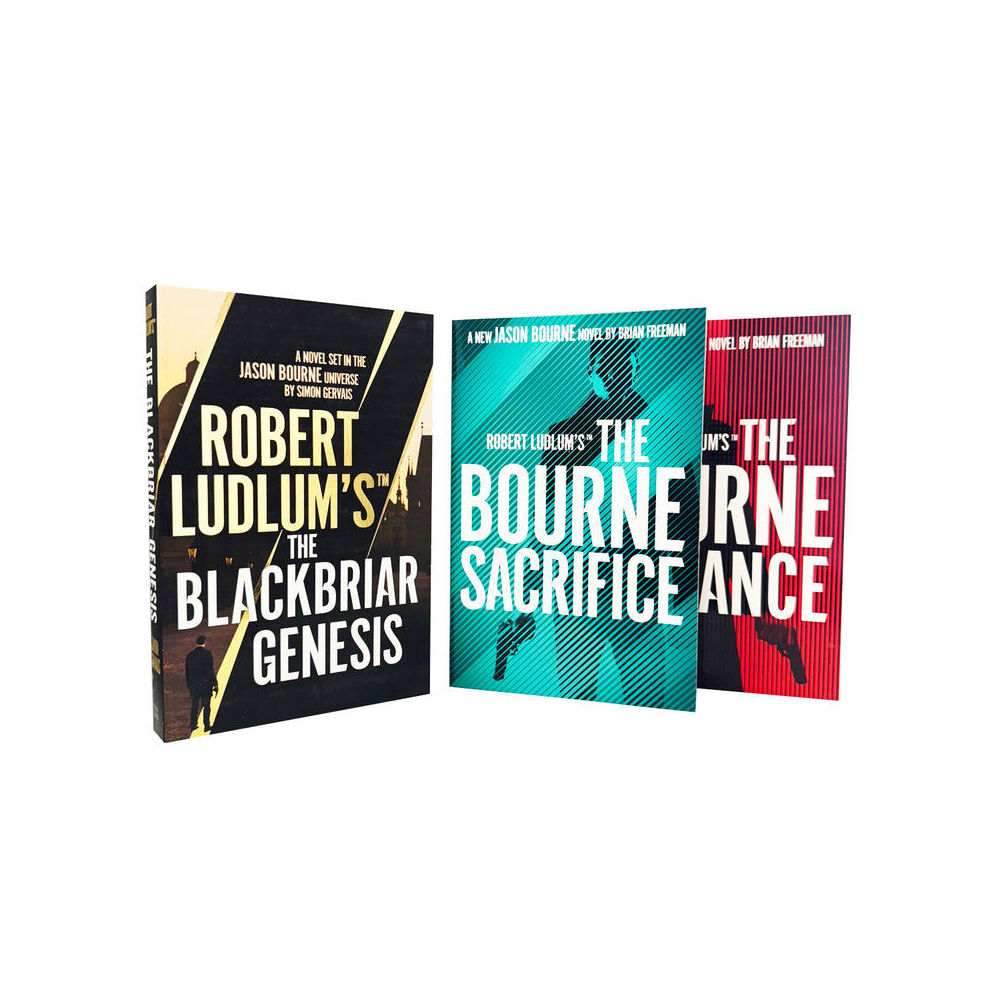 Head of Zeus Robert Ludlum Bourne Set of 3 Paperback Books Brian Freeman — image 3