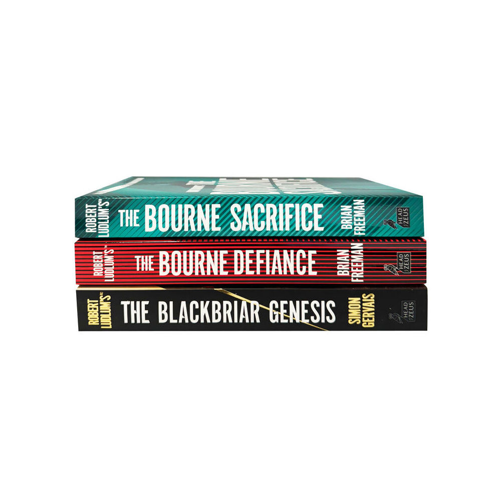 Head of Zeus Robert Ludlum Bourne Set of 3 Paperback Books Brian Freeman — image 5