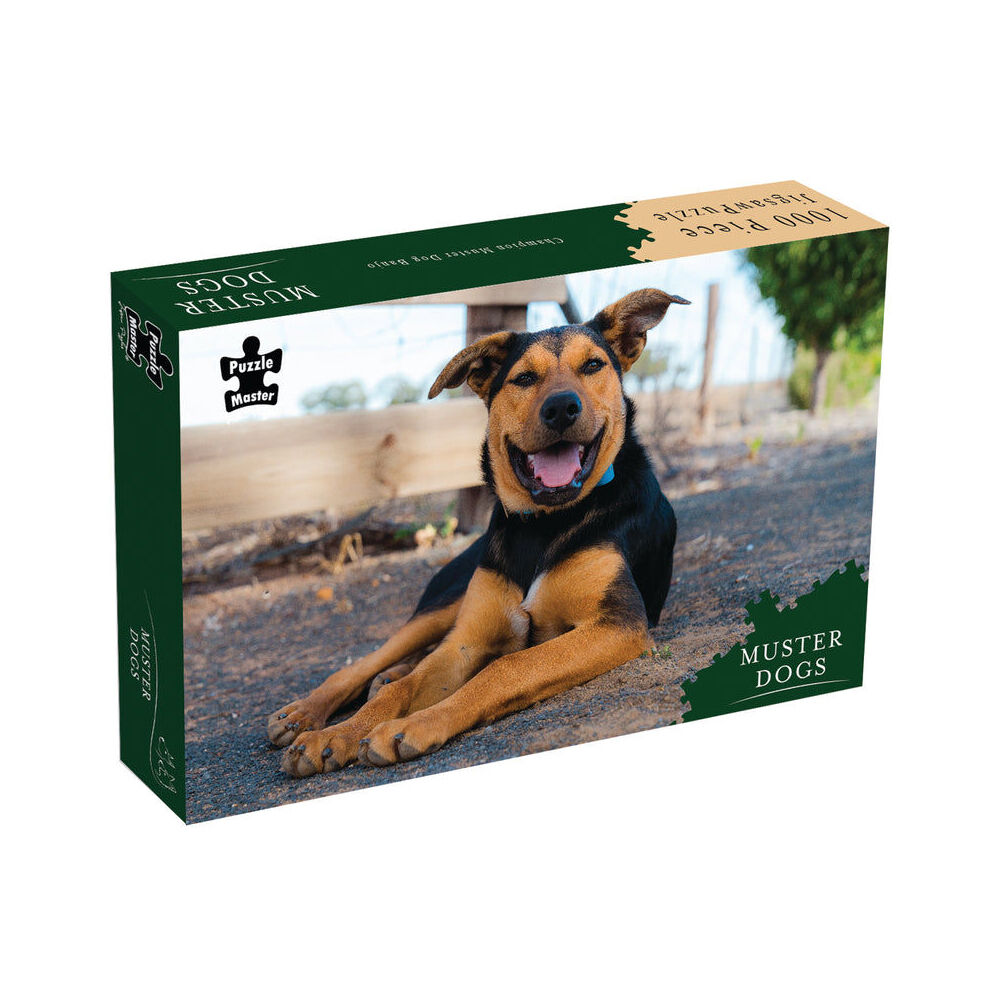 Puzzle Master Puzzlemaster Jigsaw Puzzle Muster Dogs Banjo Australian Kelpie 12y+ (1000 Pieces) — image 2