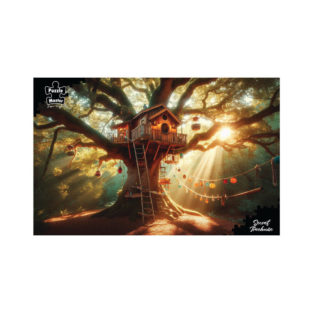 Puzzle Master Puzzlemaster Jigsaw Puzzle Secret Treehouse Enchanting Artwork 12y+ (1000 Pieces)