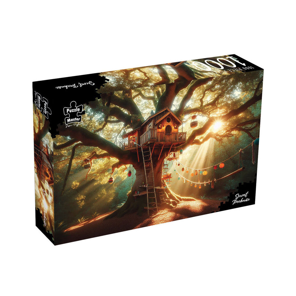 Puzzle Master Puzzlemaster Jigsaw Puzzle Secret Treehouse Enchanting Artwork 12y+ (1000 Pieces) — image 2
