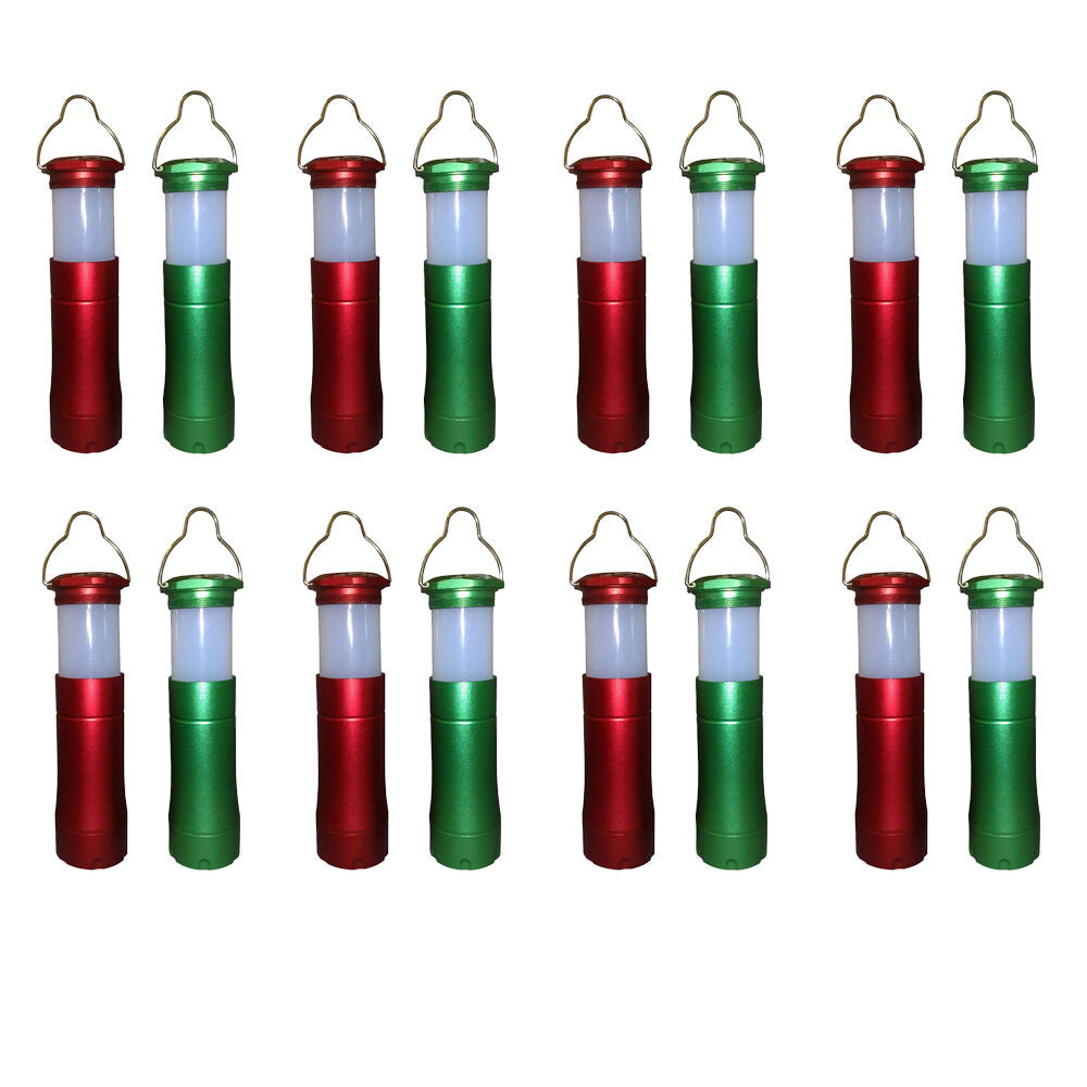 BMS Gifts LED Torch Lantern Twist-To-Switch Camping Accessory 1W Assorted (8 Pack)