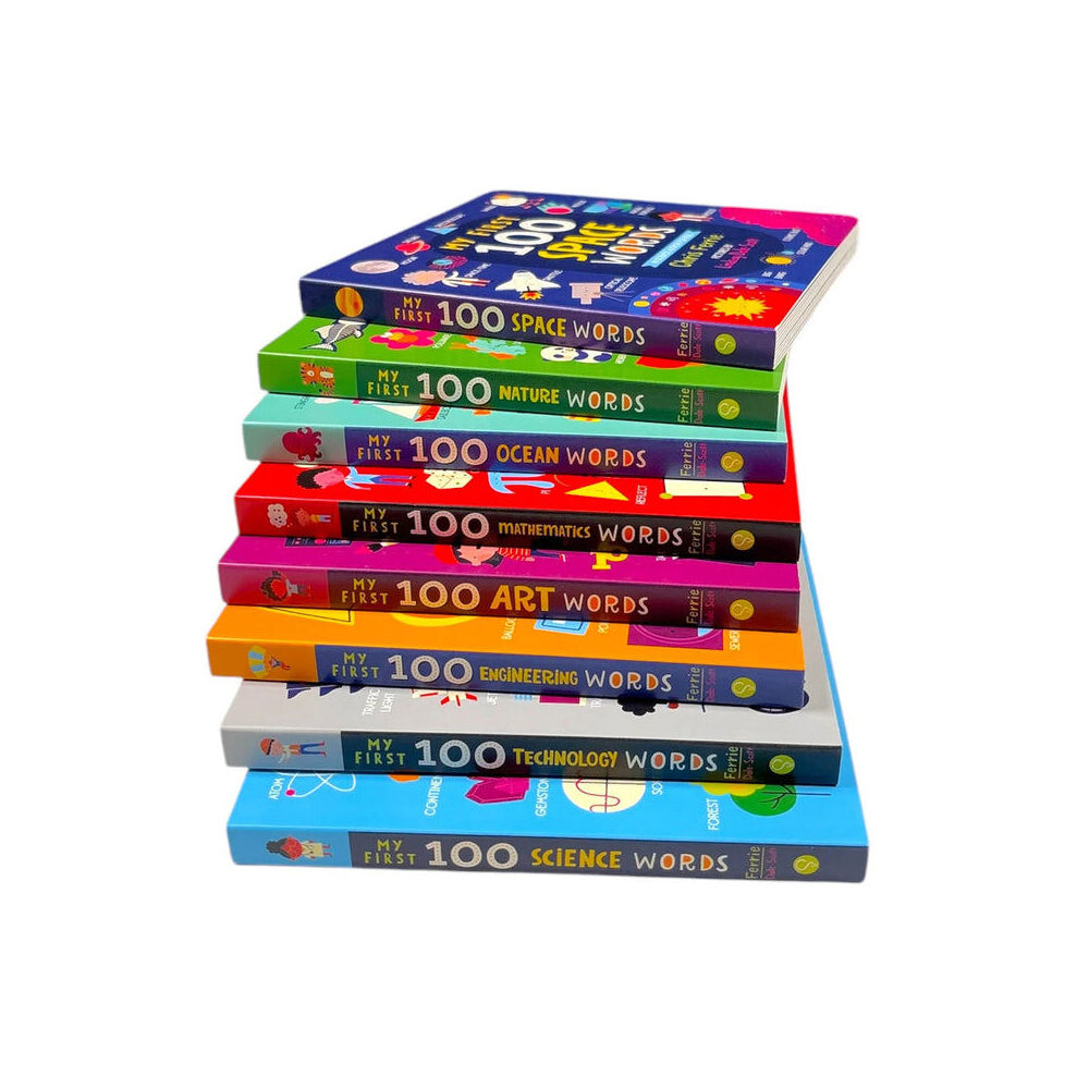 Sourcebooks Inc My First Steam+ Words Library 8 Board Book Box Set Chris Ferrie Sourcebooks Inc — image 2