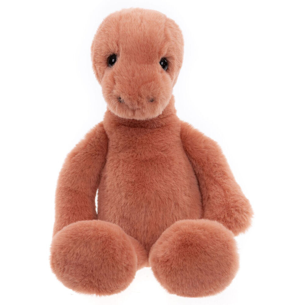 Charlie Bears 25cm Soft Cuddly Stevie Stegosaurus Marmalade Orange Plush Toy 0y+