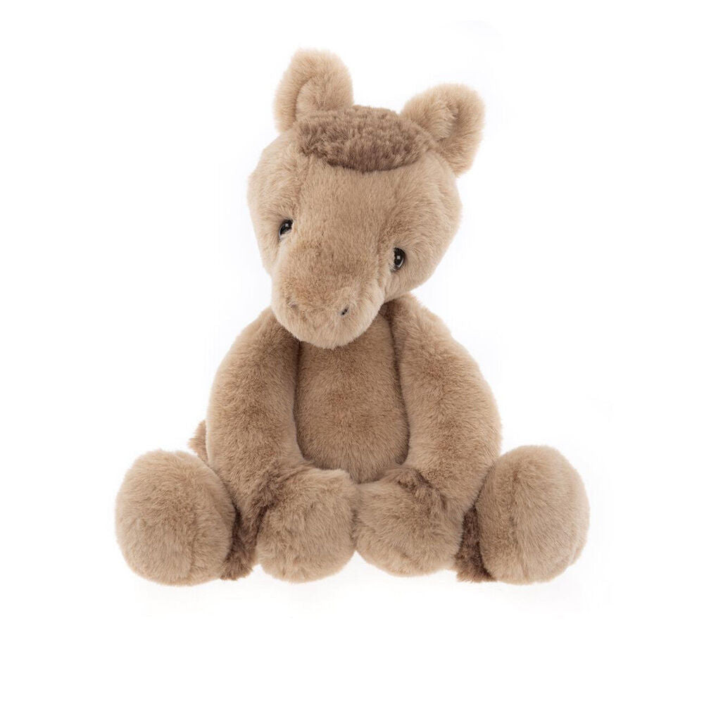 Charlie Bears 0Y+ Brown Clip Clop the Pony Medium Kids Plush Toy