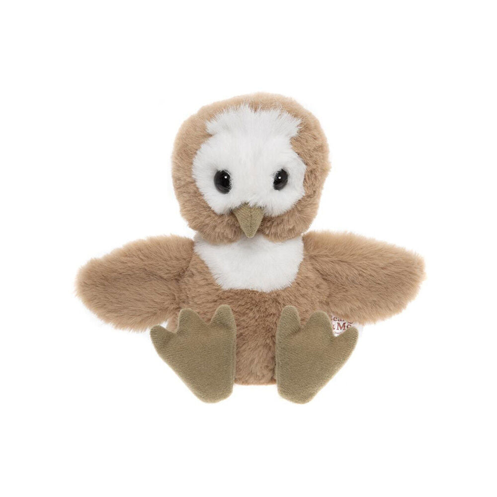 Charlie Bears 0Y+ Brown Hoot the Owl Small Childrens Plush Toy