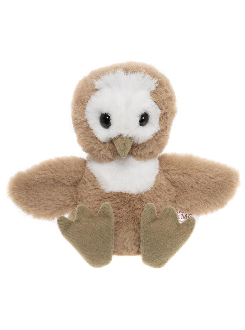 Charlie Bears Hoot the Owl Small Childrens Plush Toy 0Y+ Brown (2 Pack) — image 2
