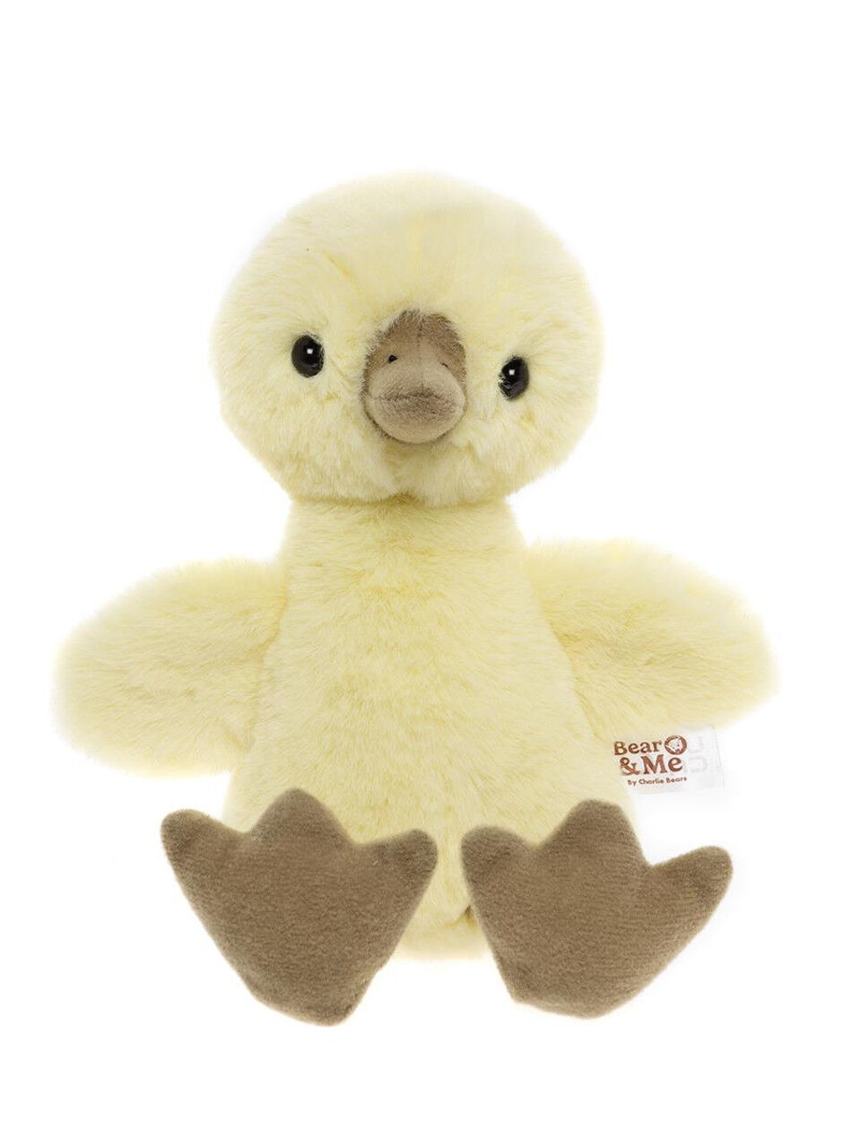 Charlie Bears Waddle the Duckling Small Kids Plush Toy 0Y+ Yellow (2 Pack) — image 2