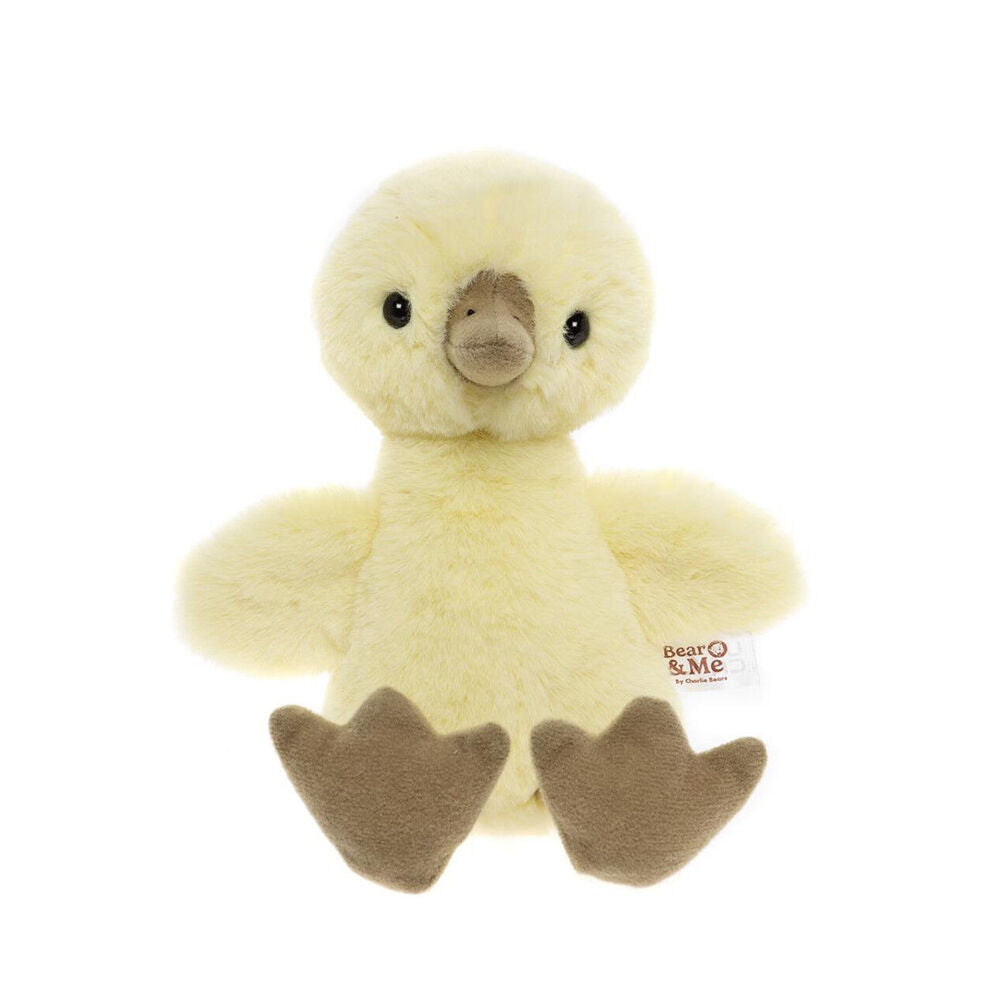 Charlie Bears 0Y+ Yellow Waddle the Duckling Small Kids Plush Toy