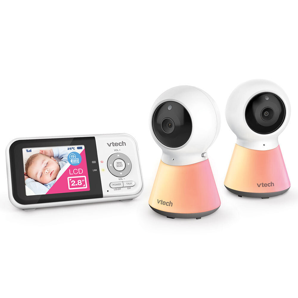 Vtech BM3350N 2-Camera 7cm Full Colour Digital Baby Monitor/Sound Home Security
