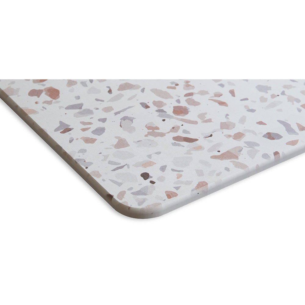 Algodon Dri Moisture/Water Absorbing Bath Stone/Mat Terrazzo Decor 60x39cm
