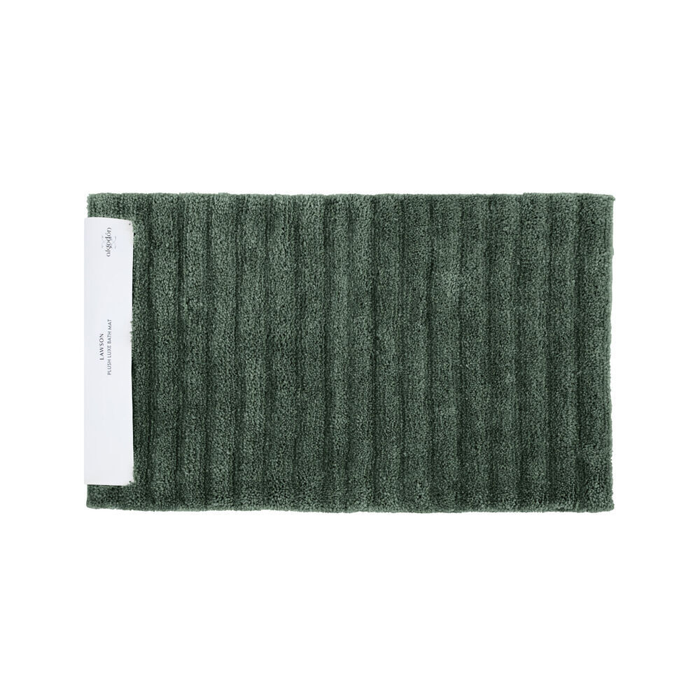 Algodon 50x80cm Bath Runner Non-Slip Soft Mat Lawson Plush Polyester Thyme (2 Pack) — image 2