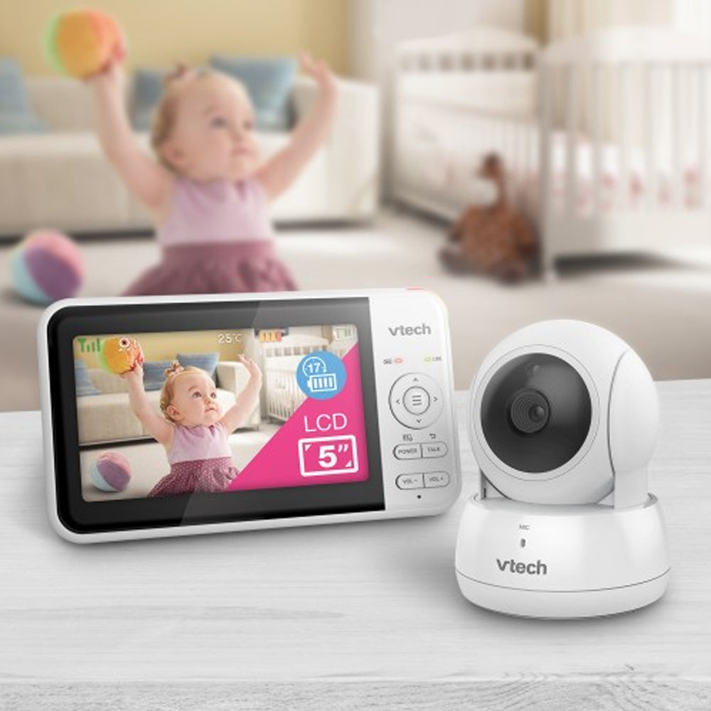 Vtech BM5550AU 13cm Pan/Tilt Full Colour Camera Baby Monitor Video/Audio Sound — image 2