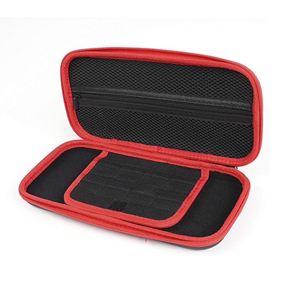 3RD Earth Premium 29cm Protection Case/Kit For Nintendo Switch & Lite Black/Red