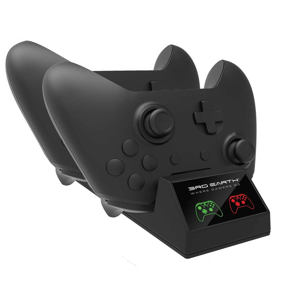 3RD Earth Universal Dual Charger Dock Stand For Xbox One/Series S/X Controllers