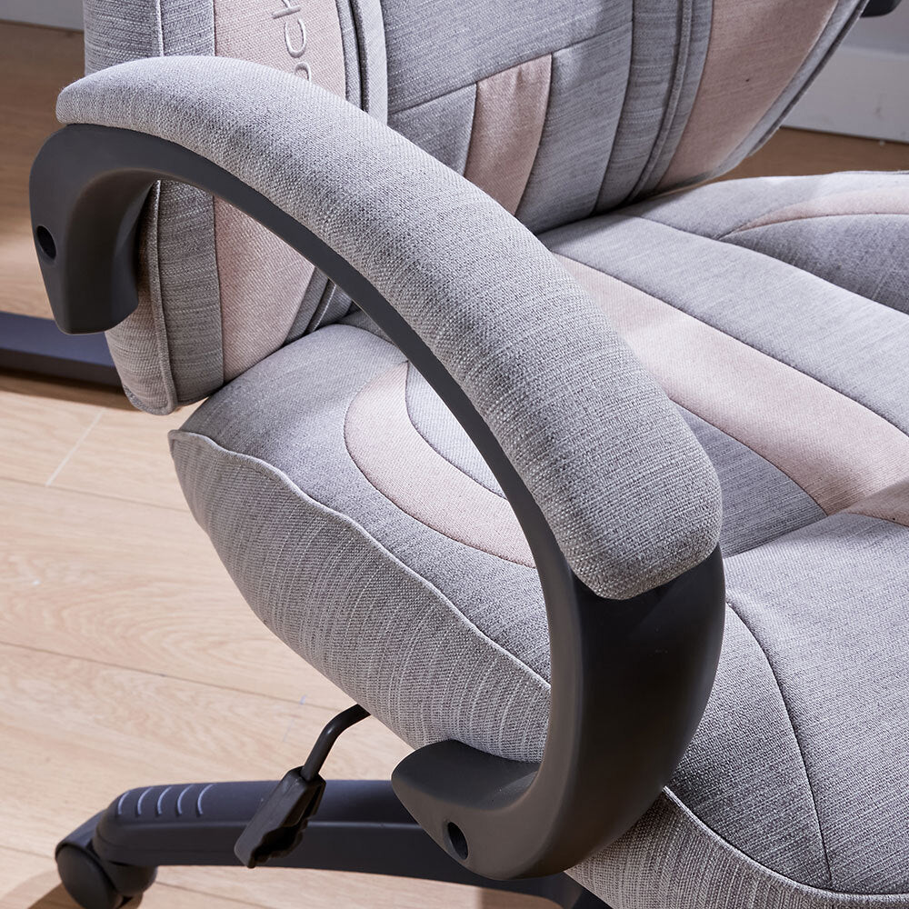X-Rocker X Rocker Maverick Erganomic Junior Office Gaming Chair Powder/Grey Fabric — image 3