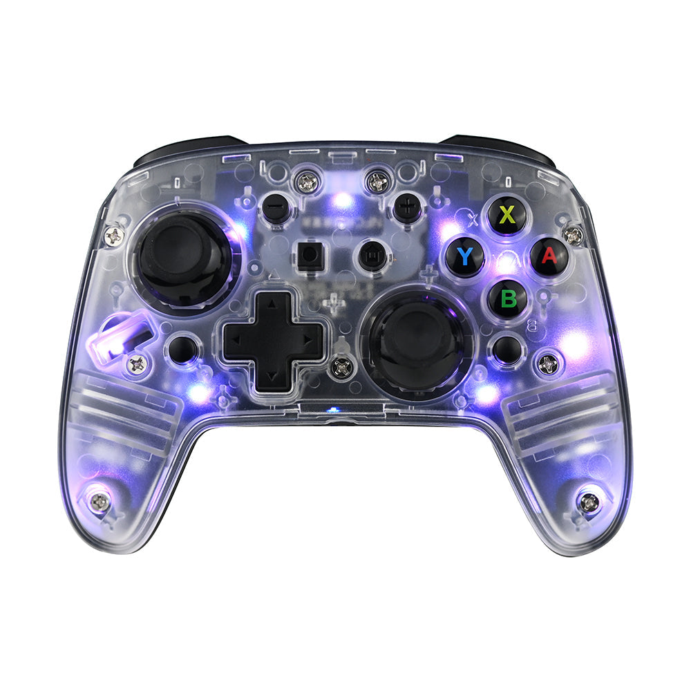 3RD Earth LED Wireless Controller for Switch, PC and Mobile Black and Crystal — image 5