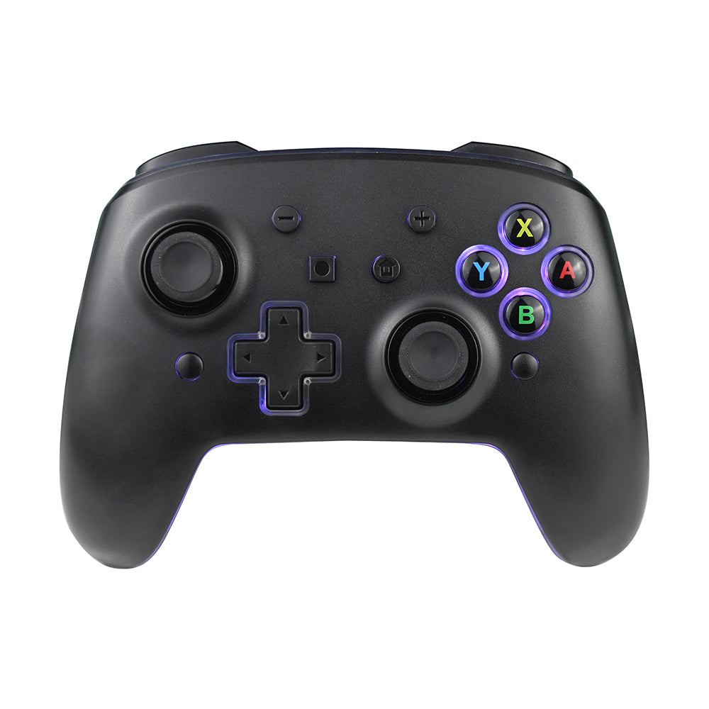 3RD Earth LED Wireless Controller for Switch, PC and Mobile Black and Crystal