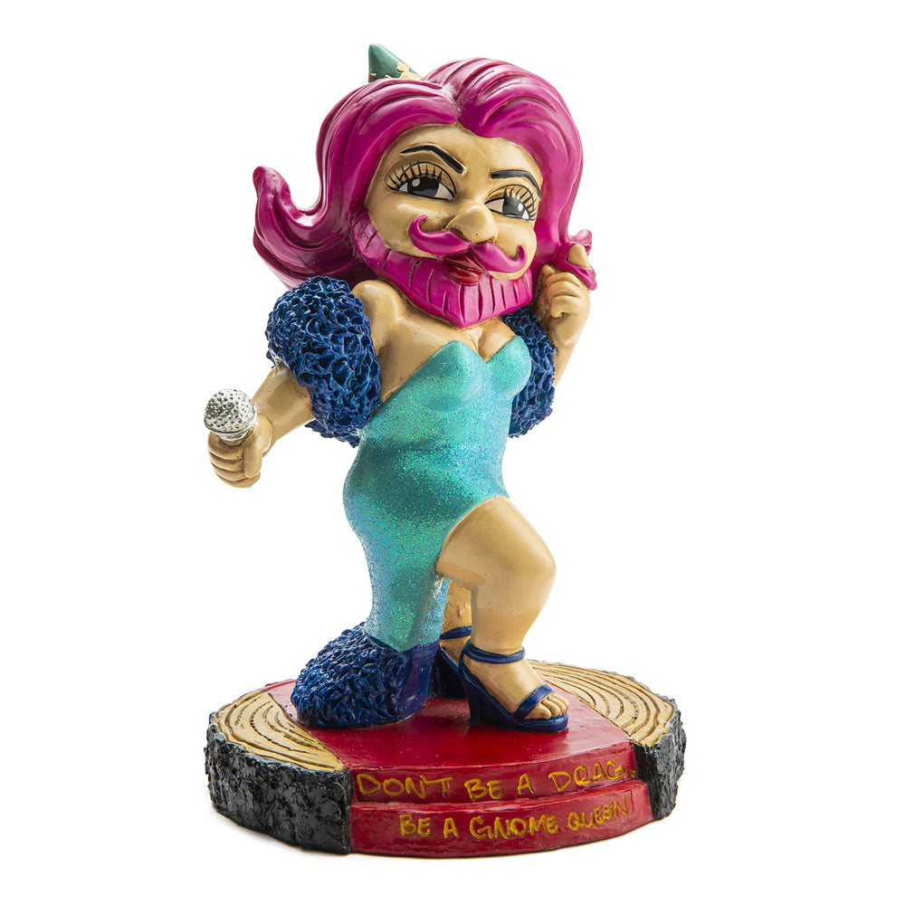 Bigmouth Drag Queen Gnome Ornament/Statue Sculpture Garden Outdoor Decor