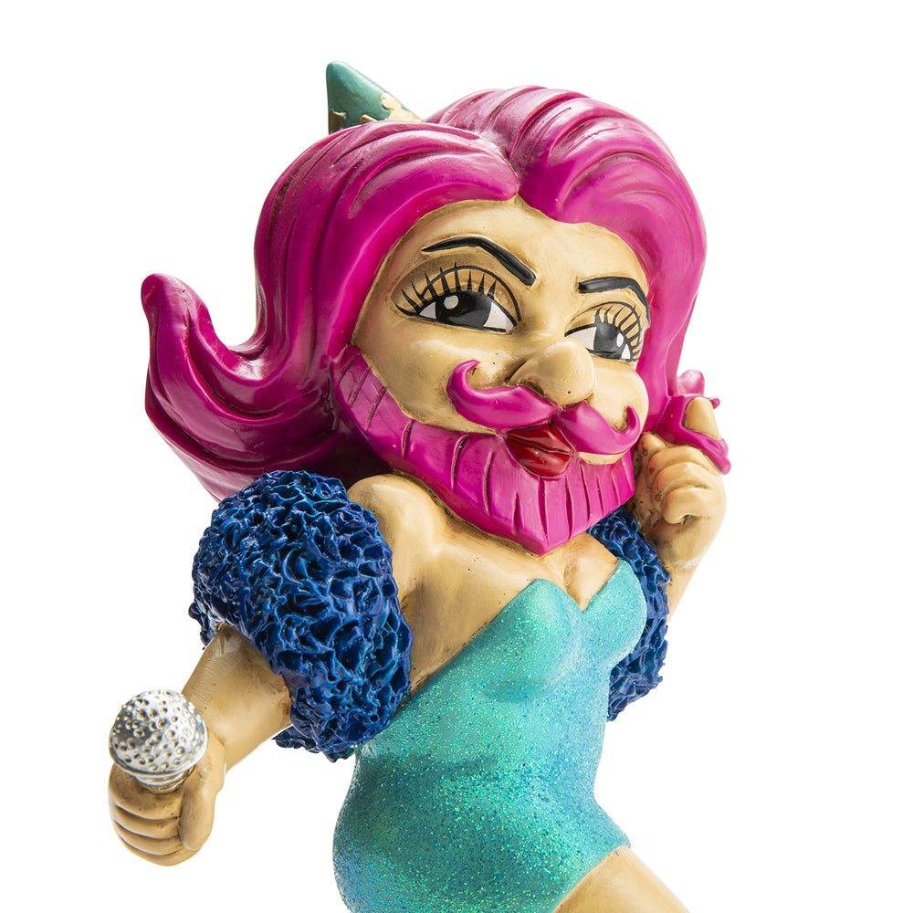 Bigmouth Drag Queen Gnome Ornament/Statue Sculpture Garden Outdoor Decor — image 3