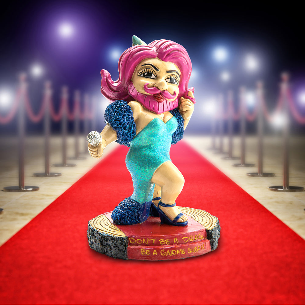 Bigmouth Drag Queen Gnome Ornament/Statue Sculpture Garden Outdoor Decor — image 4