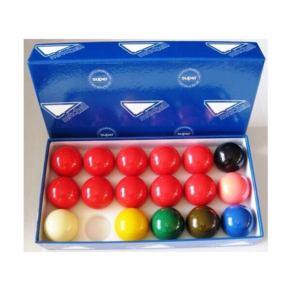 Mitchell Snooker 2" 17B Balls Set Super Polyester a Grade Pool/Billiards