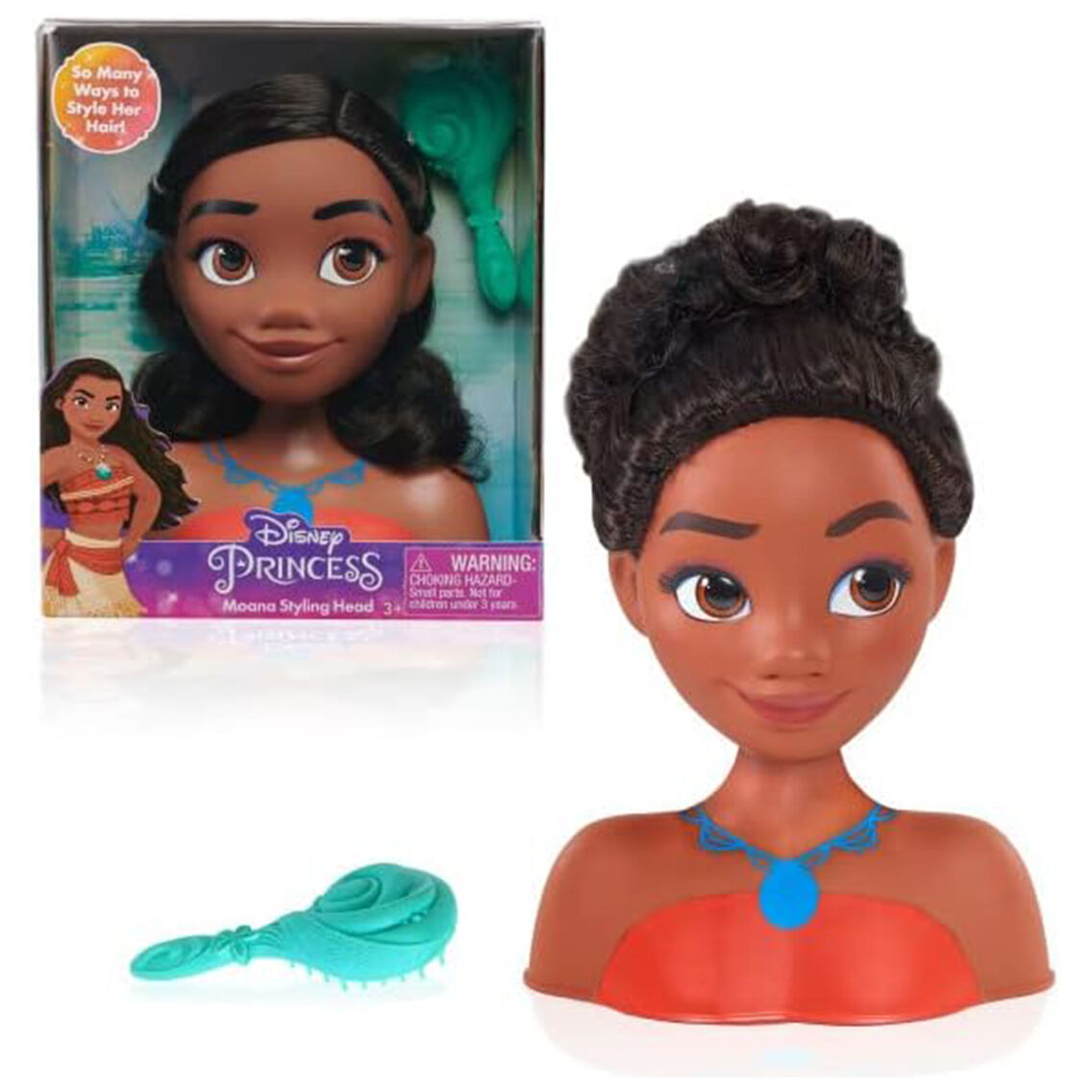 Disney Princess Mini Styling Head Kids/Girls Fun Play Toy Assorted 3y+