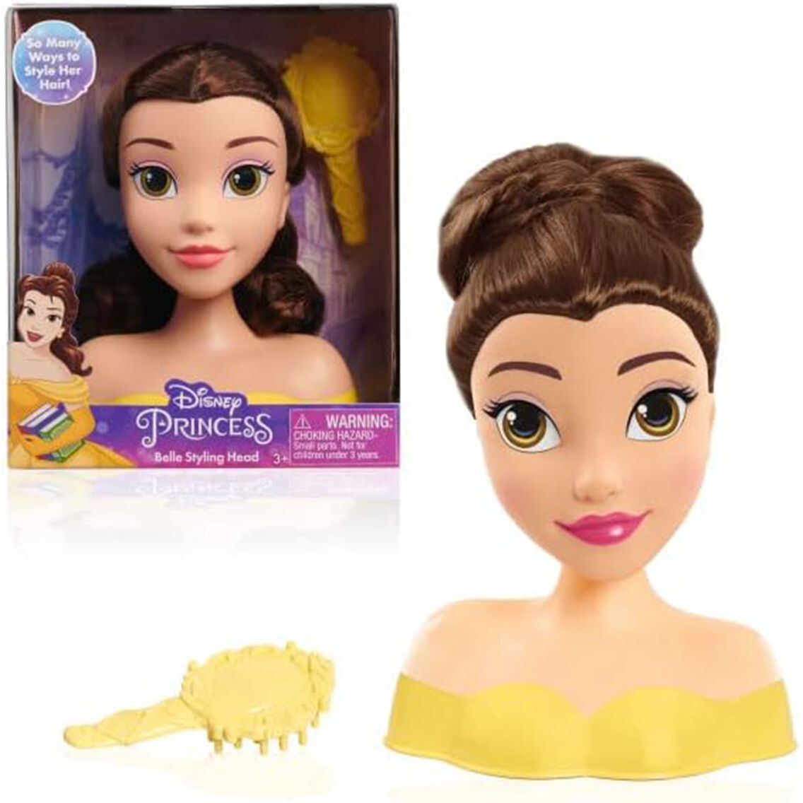 Disney Princess Mini Styling Head Kids/Girls Fun Play Toy Assorted 3y+ — image 2